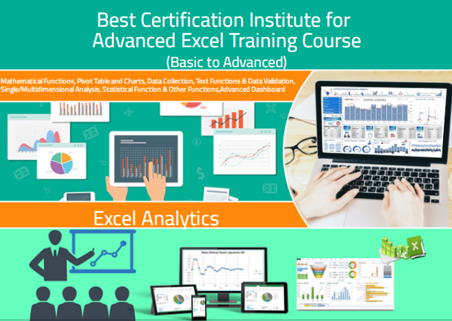 Why Analytics Professionals Will Be Highly Sought After in 2025, 100% Job, “Excel Course in Delhi”, 110022 – by SLA Consultants India