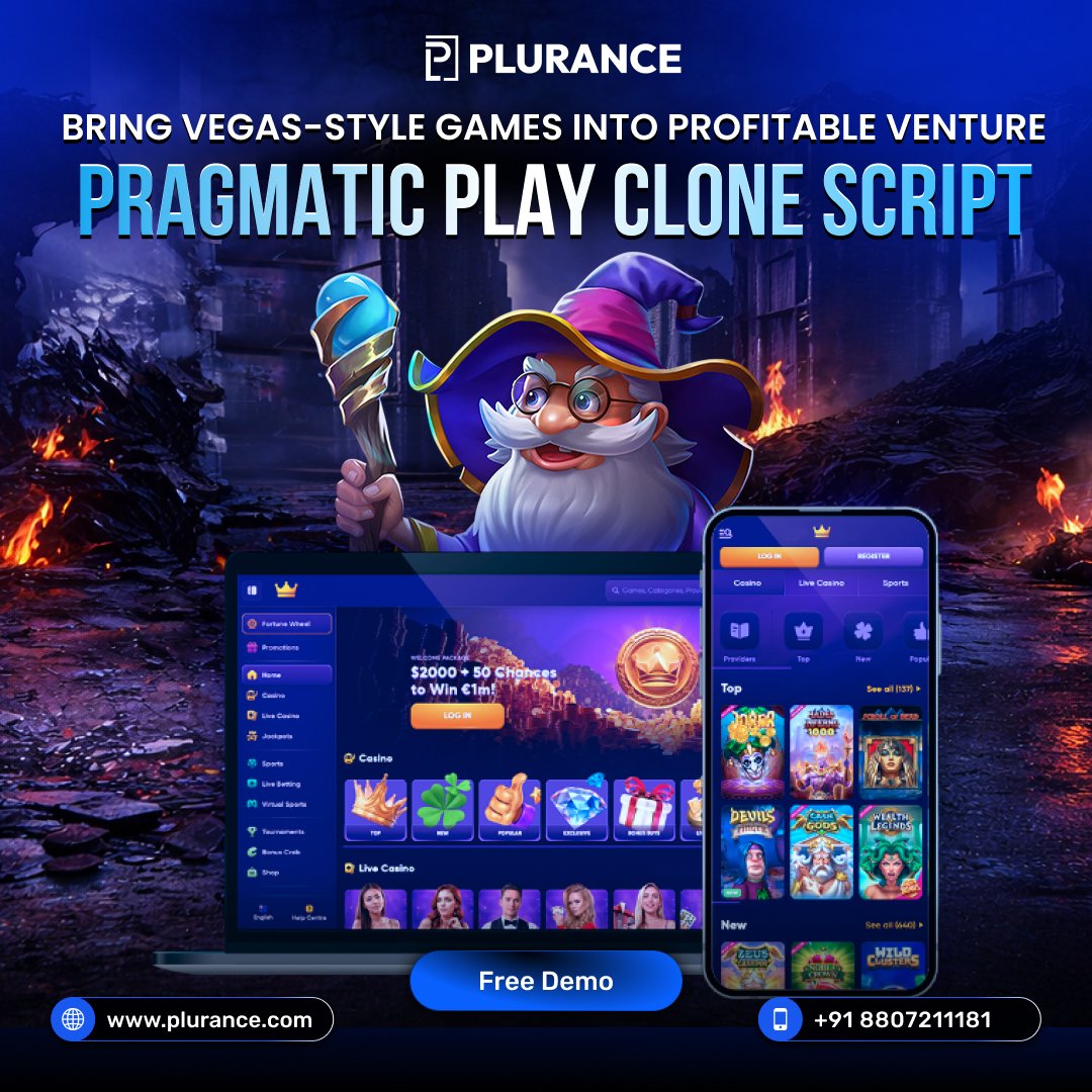 Power Your Online Casino with a Pragmatic Play Clone Script