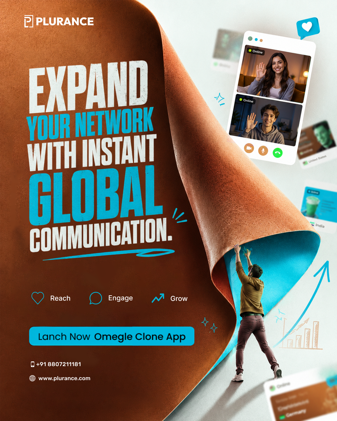 Omegle Clone Script – Launch Your Random Video Chat Platform in 2 days